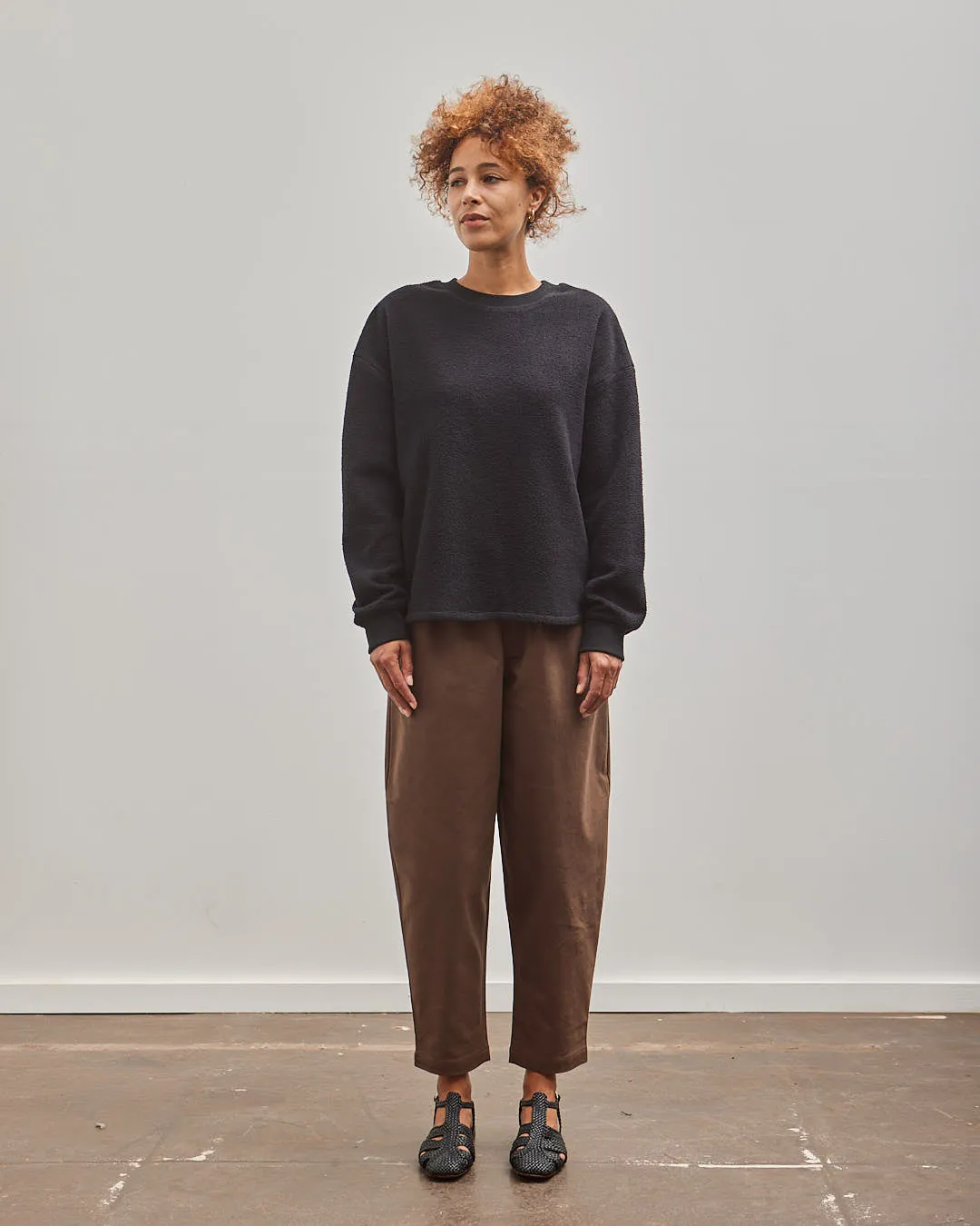 7115 Signature Elastic Pull-Up Trouser, Brown