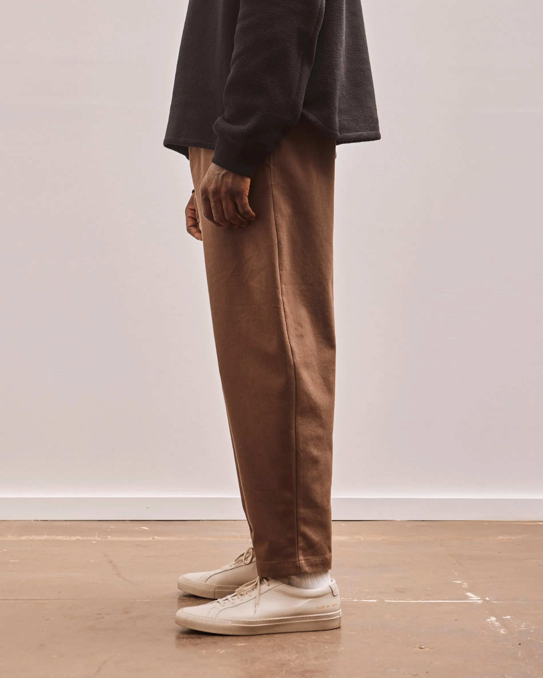 7115 Unisex Signature Elastic Pull-Up Trouser, Brown