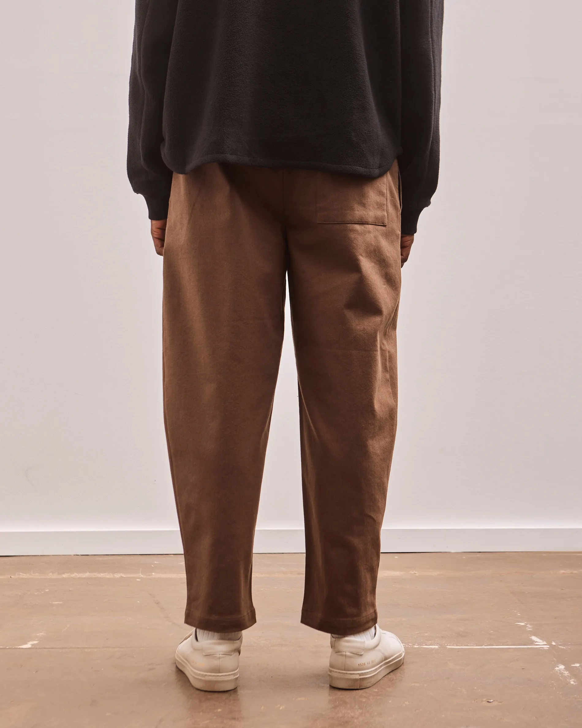 7115 Unisex Signature Elastic Pull-Up Trouser, Brown