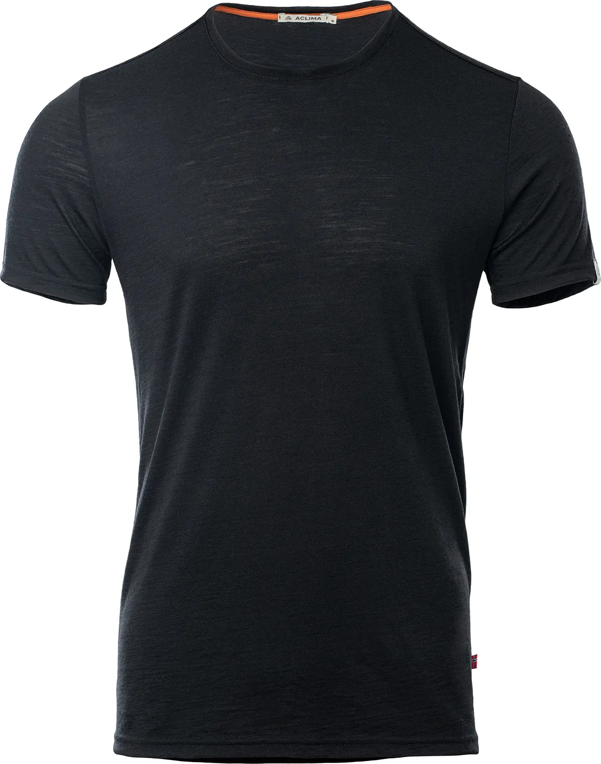 Aclima Men&#x27;s LightWool T-shirt Round Neck Jet Black | Buy Aclima Men&#x27;s LightWool T-shirt Round Neck Jet Black here | Outnorth
