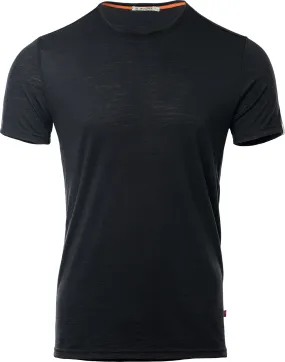 Aclima Men&#x27;s LightWool T-shirt Round Neck Jet Black | Buy Aclima Men&#x27;s LightWool T-shirt Round Neck Jet Black here | Outnorth