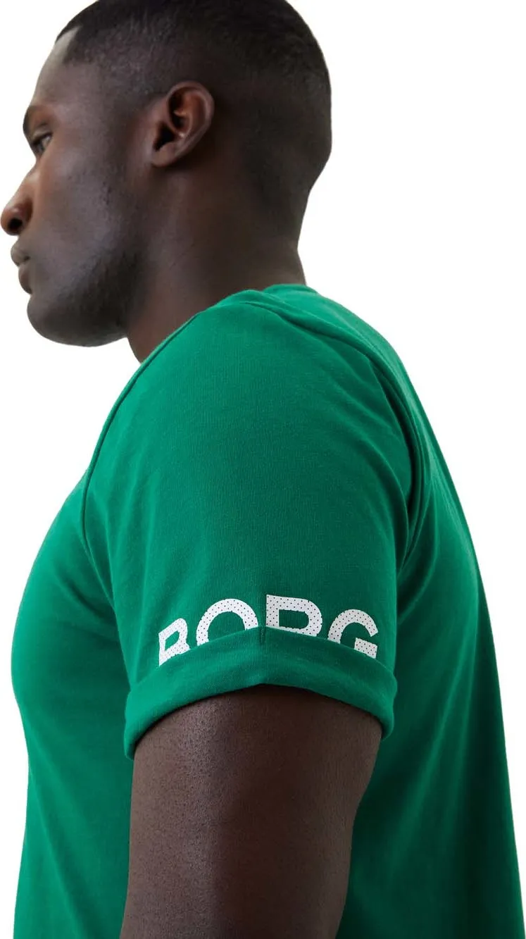 Björn Borg Men&#x27;s Borg Breeze T-Shirt Verdant Green | Buy Björn Borg Men&#x27;s Borg Breeze T-Shirt Verdant Green here | Outnorth
