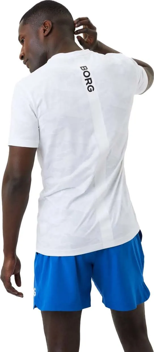 Björn Borg Men&#x27;s Borg Performance T-Shirt Brilliant White | Buy Björn Borg Men&#x27;s Borg Performance T-Shirt Brilliant White here | Outnorth
