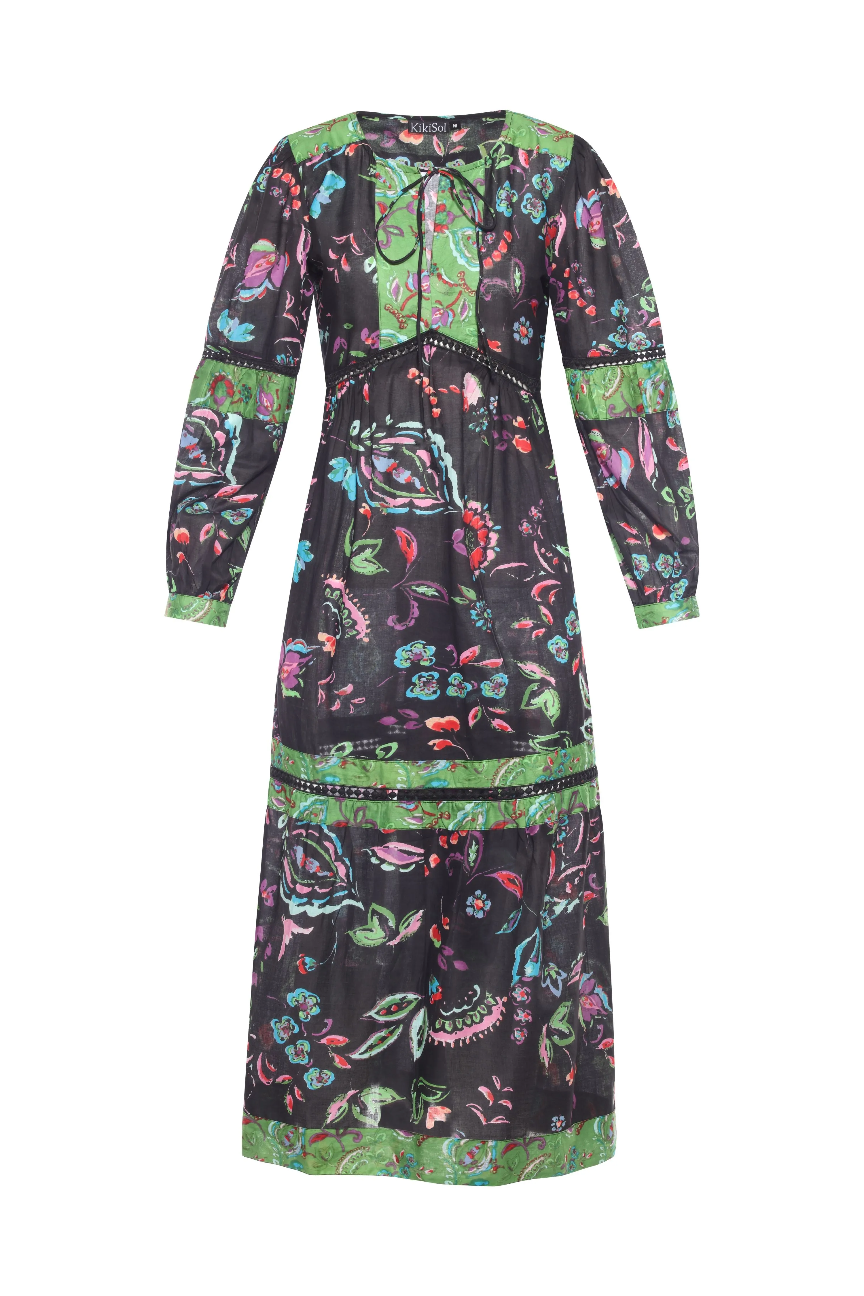 Black Ceylon Maxi KikiSol Dress