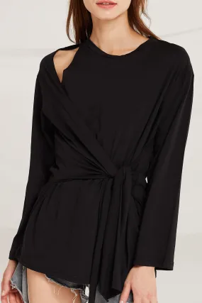 Calliope Wrap Bow T-Shirt