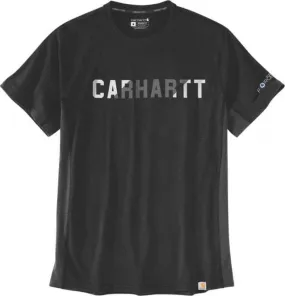Carhartt Men&#x27;s Force Flex Block Logo T-Shirt S/S Black | Buy Carhartt Men&#x27;s Force Flex Block Logo T-Shirt S/S Black here | Outnorth