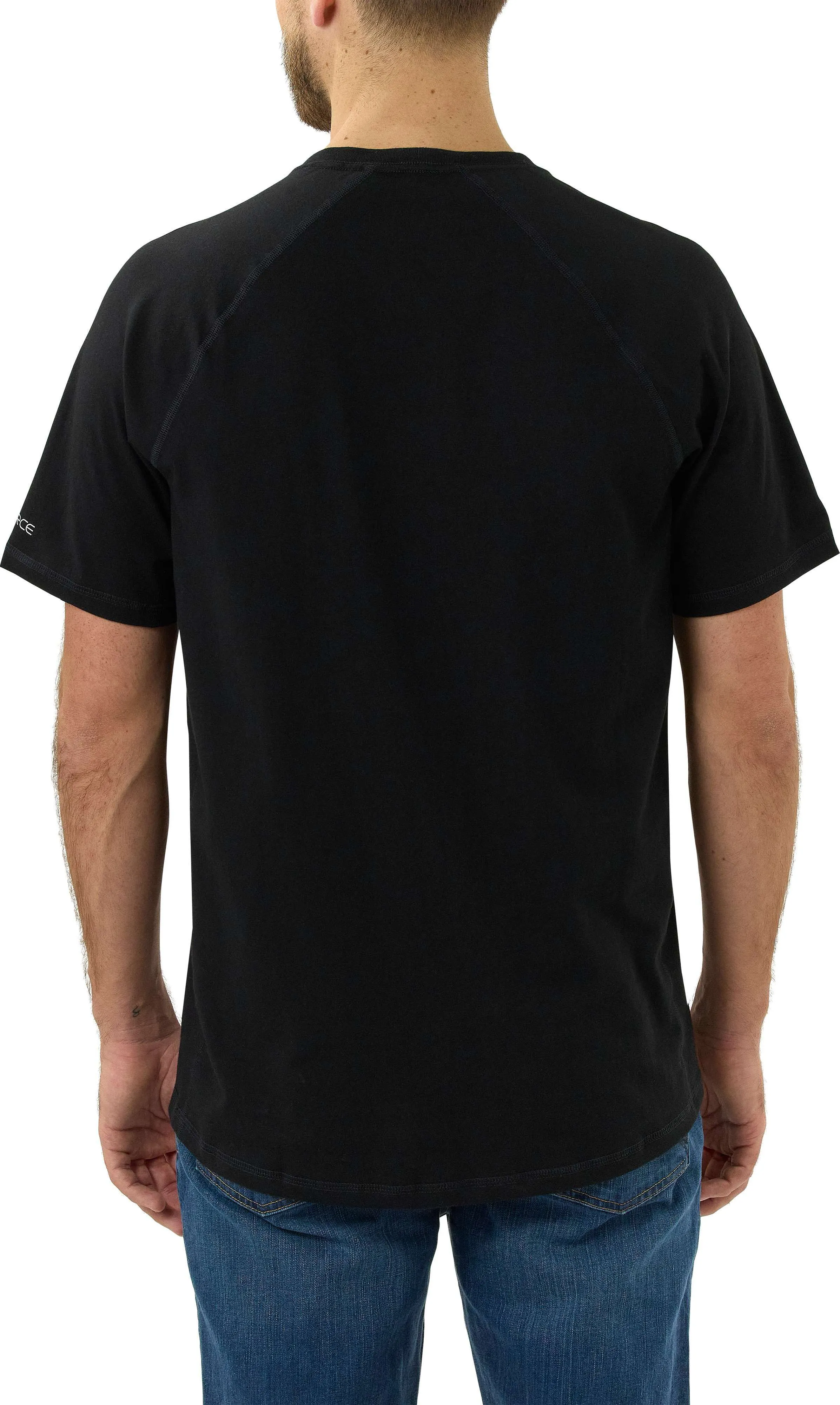 Carhartt Men&#x27;s Force Short Sleeve Pocket T-shirt Black | Buy Carhartt Men&#x27;s Force Short Sleeve Pocket T-shirt Black here | Outnorth