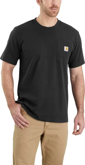 Carhartt Men&#x27;s Workwear Pocket S/S T-Shirt Black | Buy Carhartt Men&#x27;s Workwear Pocket S/S T-Shirt Black here | Outnorth