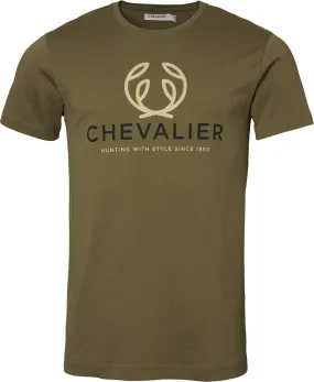 Chevalier Men´s Chevalier Logo T-Shirt Forest Green | Buy Chevalier Men´s Chevalier Logo T-Shirt Forest Green here | Outnorth