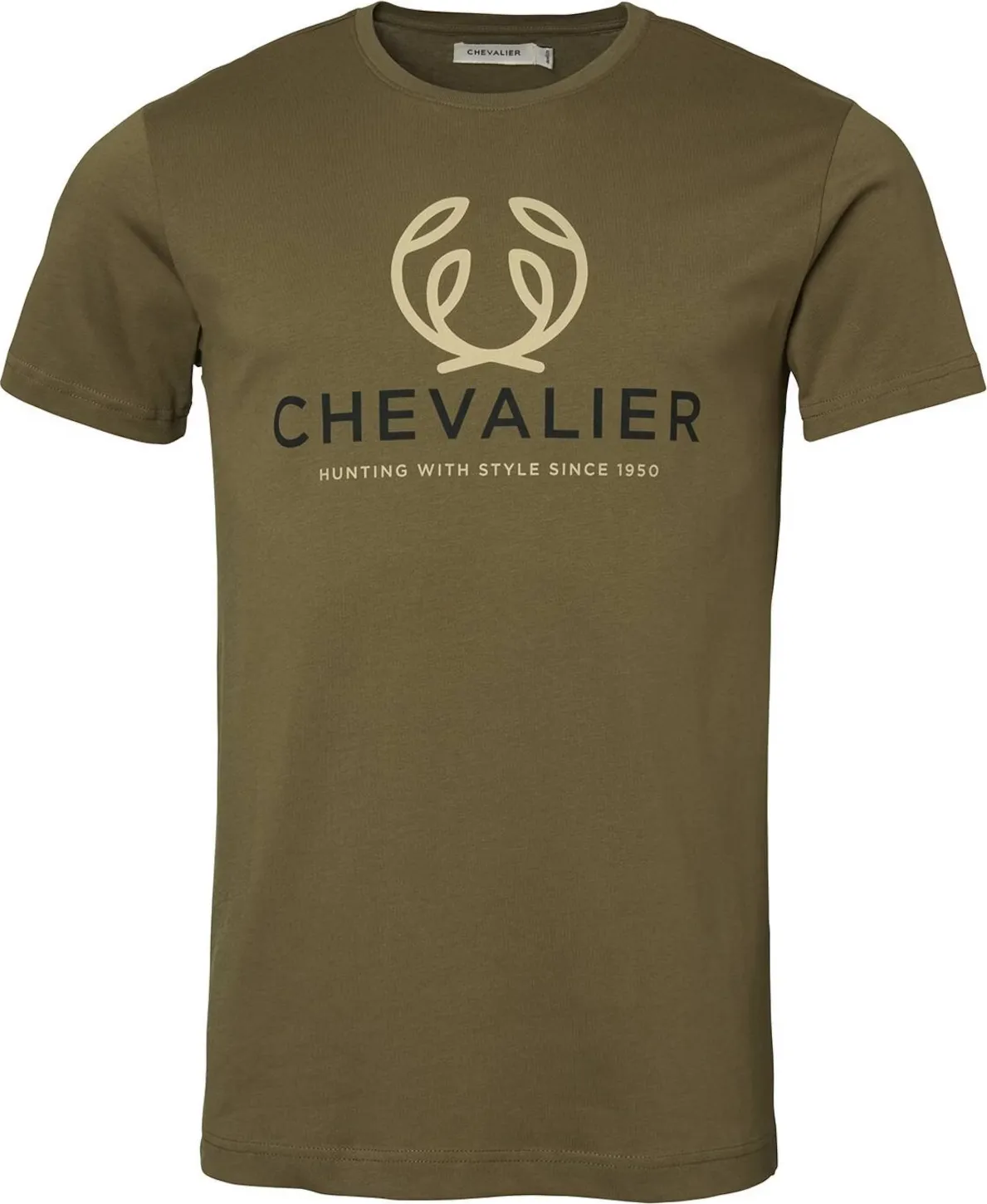 Chevalier Men´s Chevalier Logo T-Shirt Forest Green | Buy Chevalier Men´s Chevalier Logo T-Shirt Forest Green here | Outnorth