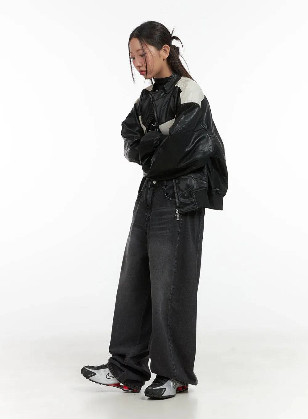 ChicZip Faux Leather Jacket CO417