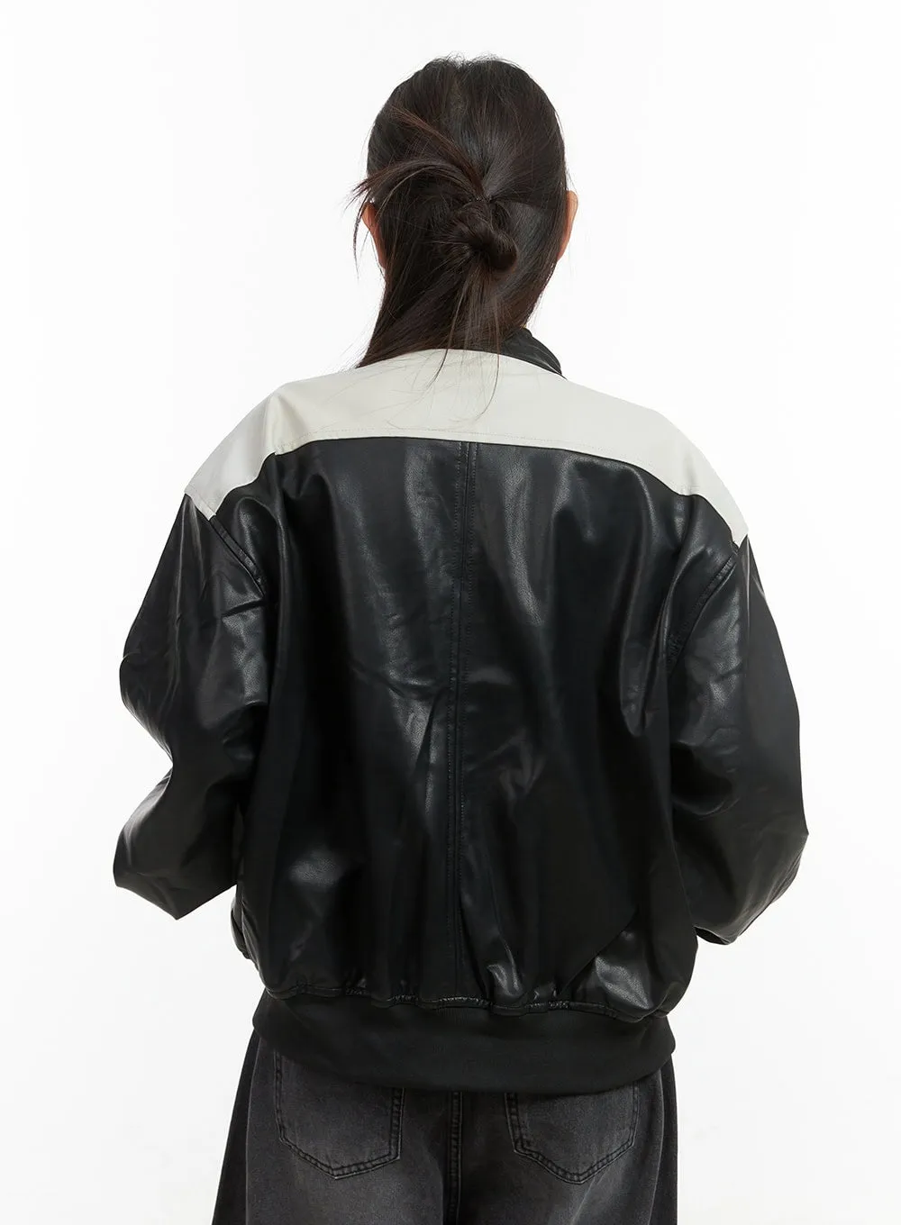 ChicZip Faux Leather Jacket CO417