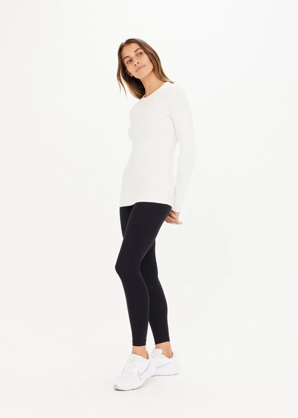 Chrissy Long Sleeve Top | White