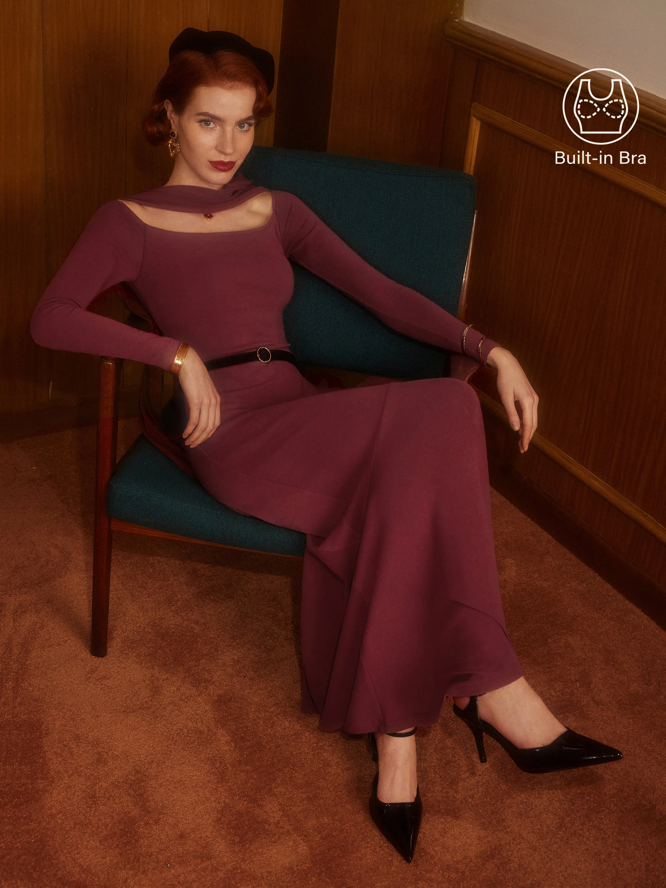 Convertible Off-the-Shoulder Brami Dress