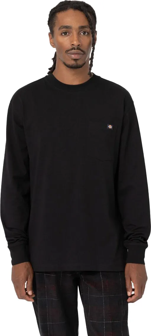 Dickies Men&#x27;s Luray Long Sleeve Pocket T-Shirt Black | Buy Dickies Men&#x27;s Luray Long Sleeve Pocket T-Shirt Black here | Outnorth