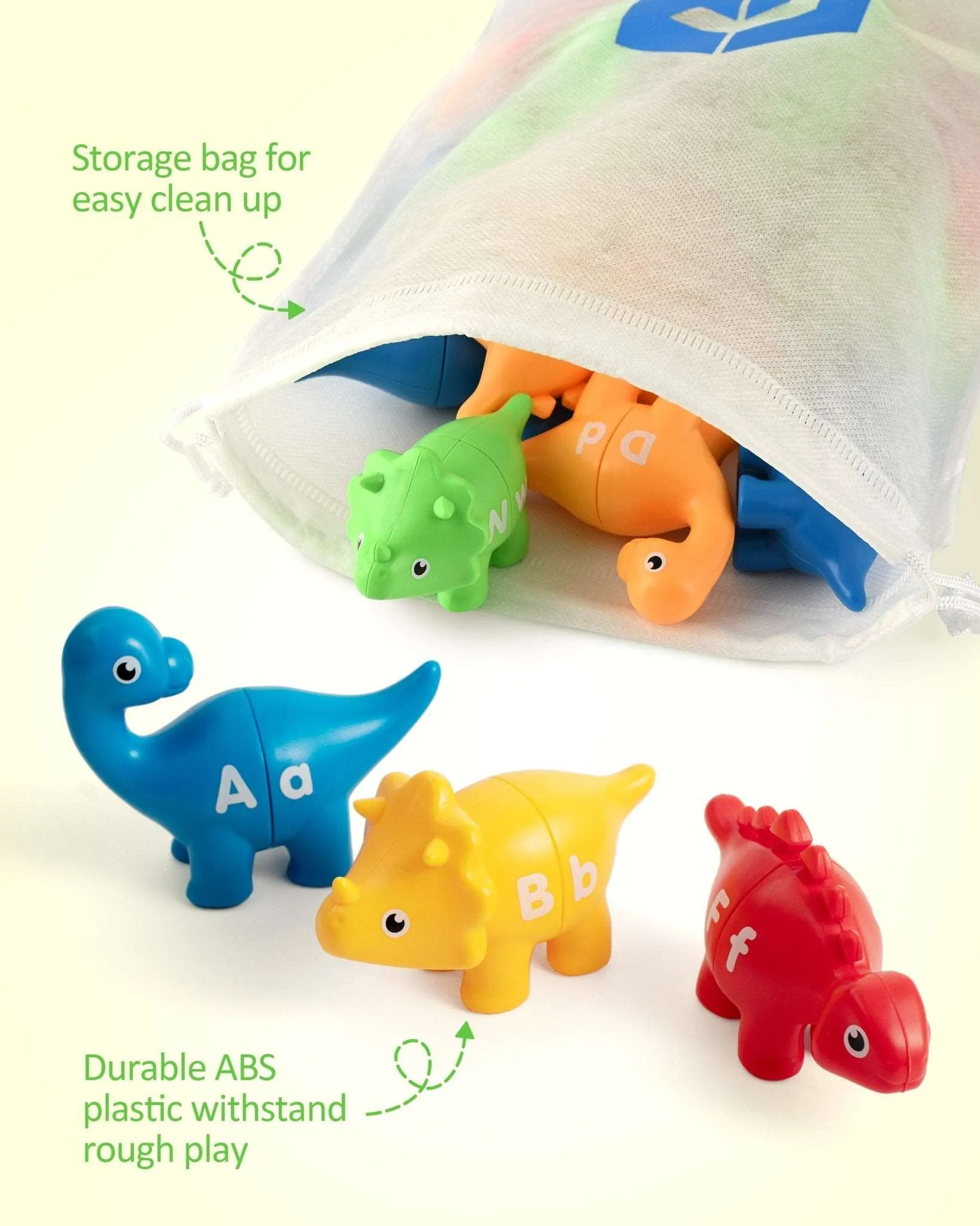 Dinosuar Matching Letters Fine Motor Toy