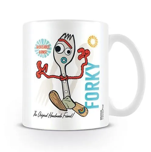 Disney Pixar Toy Story 4 Forky Character T-Shirt and Mug Bundle Set