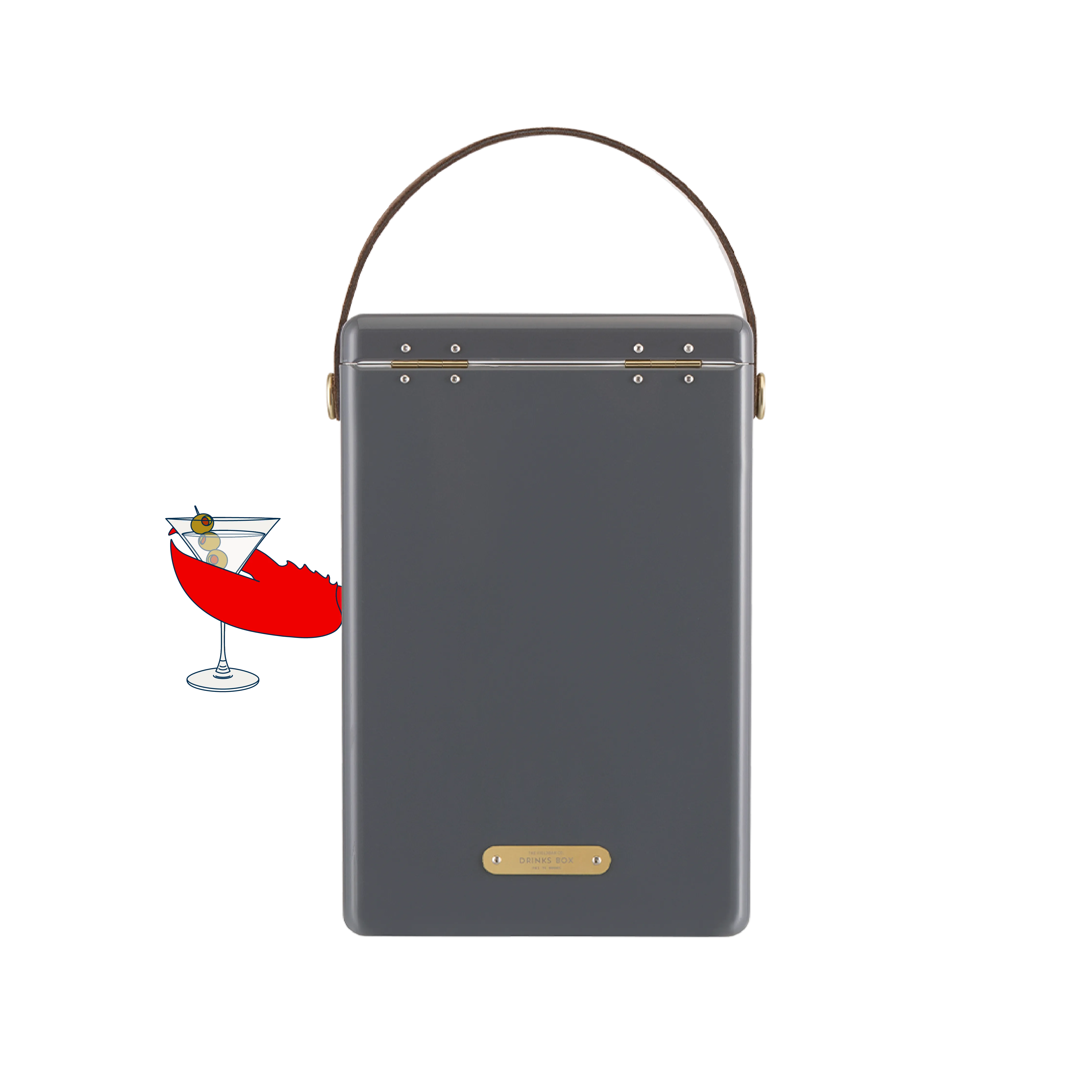 Drinks Box / Oyster Grey