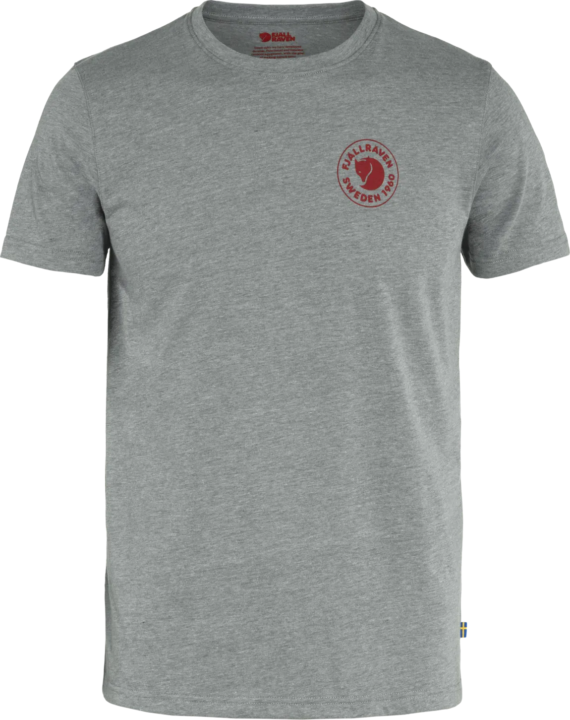 Fjällräven Men&#x27;s 1960 Logo T-shirt Grey Melange | Buy Fjällräven Men&#x27;s 1960 Logo T-shirt Grey Melange here | Outnorth