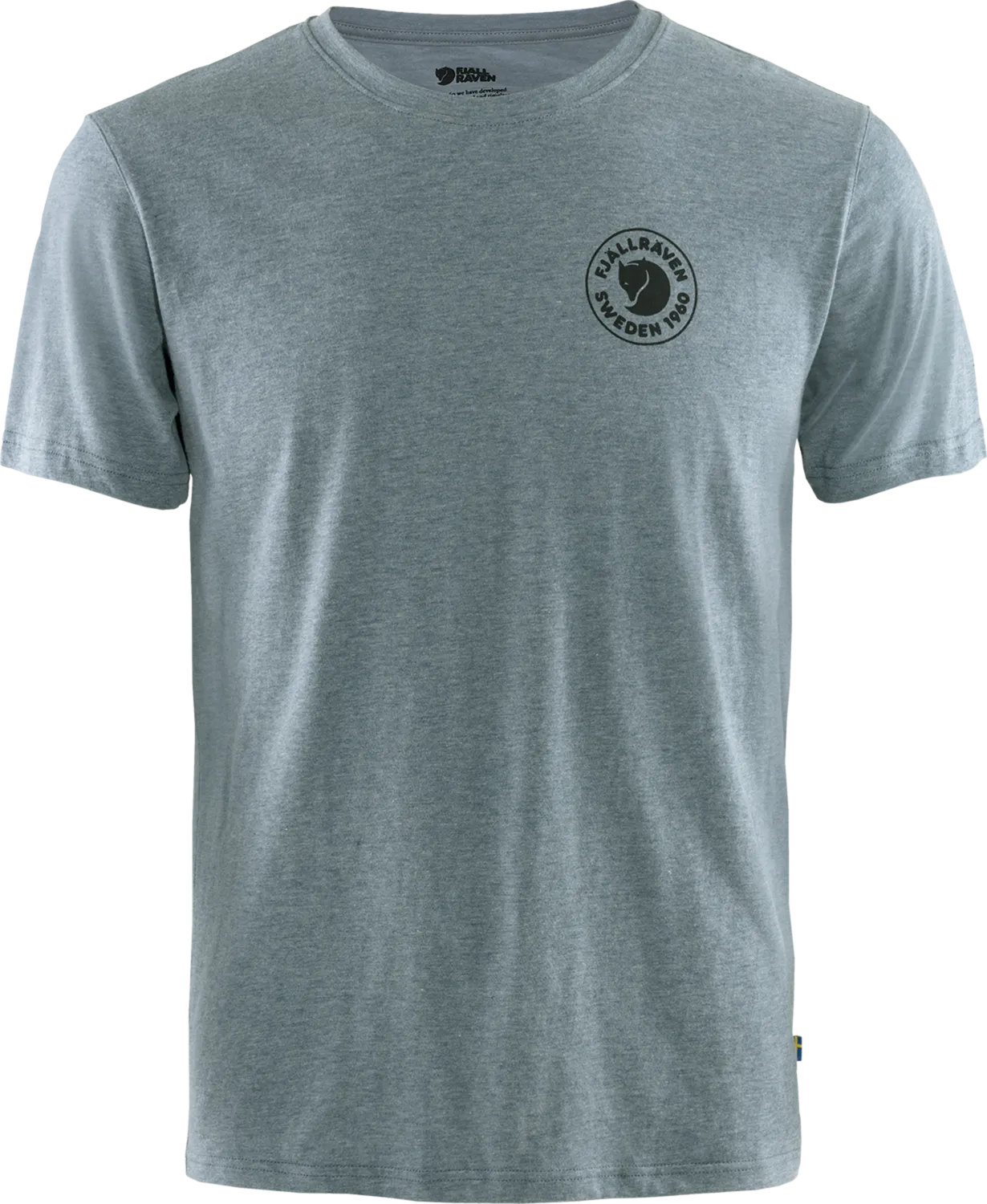 Fjällräven Men&#x27;s 1960 Logo T-shirt Uncle Blue/Melange | Buy Fjällräven Men&#x27;s 1960 Logo T-shirt Uncle Blue/Melange here | Outnorth