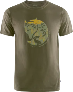 Fjällräven Men&#x27;s Arctic Fox T-shirt Dark Olive | Buy Fjällräven Men&#x27;s Arctic Fox T-shirt Dark Olive here | Outnorth