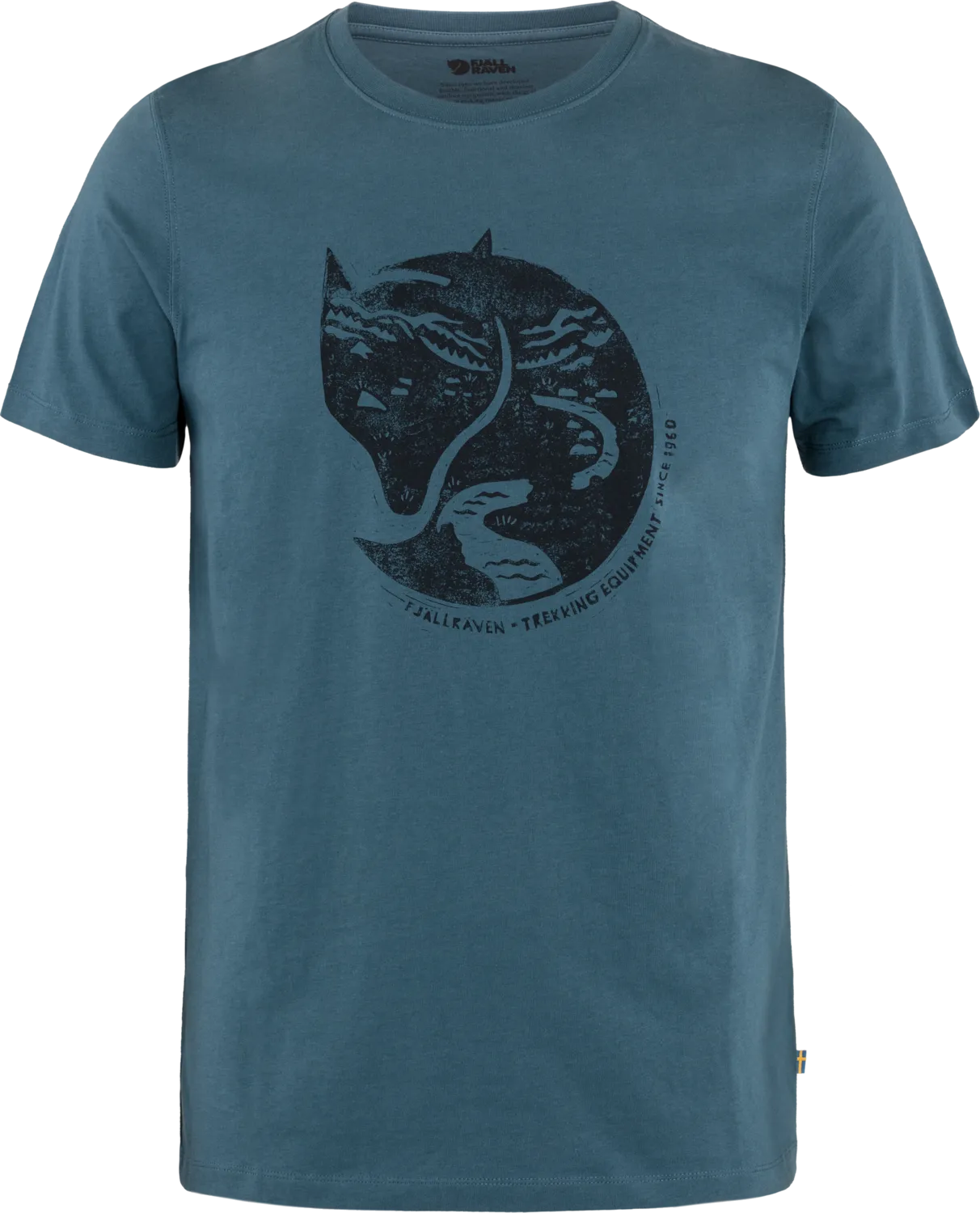 Fjällräven Men&#x27;s Arctic Fox T-shirt Indigo Blue | Buy Fjällräven Men&#x27;s Arctic Fox T-shirt Indigo Blue here | Outnorth