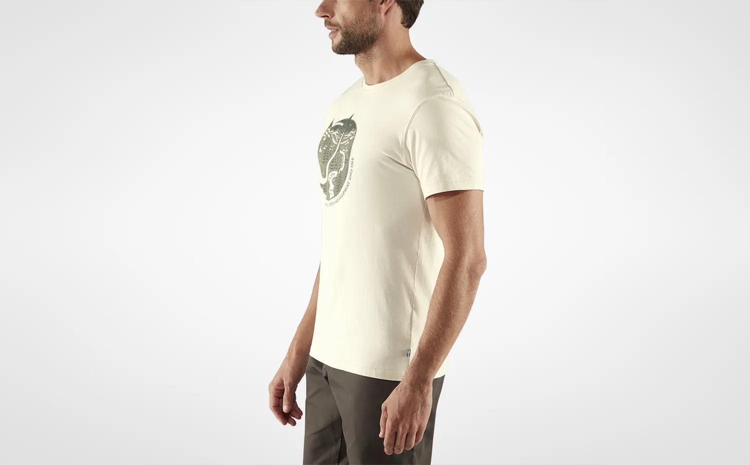 Fjällräven Men&#x27;s Arctic Fox T-shirt Terracotta Brown | Buy Fjällräven Men&#x27;s Arctic Fox T-shirt Terracotta Brown here | Outnorth