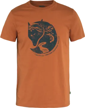 Fjällräven Men&#x27;s Arctic Fox T-shirt Terracotta Brown | Buy Fjällräven Men&#x27;s Arctic Fox T-shirt Terracotta Brown here | Outnorth