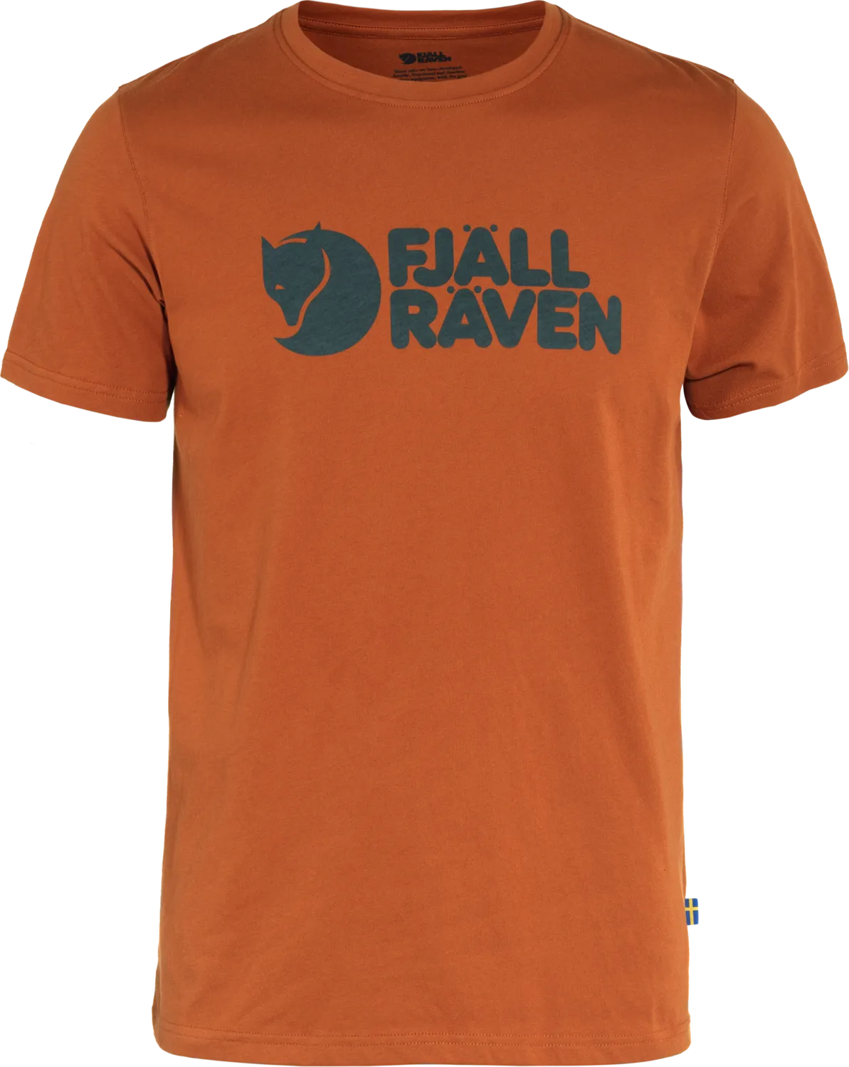 Fjällräven Men&#x27;s Fjällräven Logo T-shirt Terracotta Brown | Buy Fjällräven Men&#x27;s Fjällräven Logo T-shirt Terracotta Brown here | Outnorth