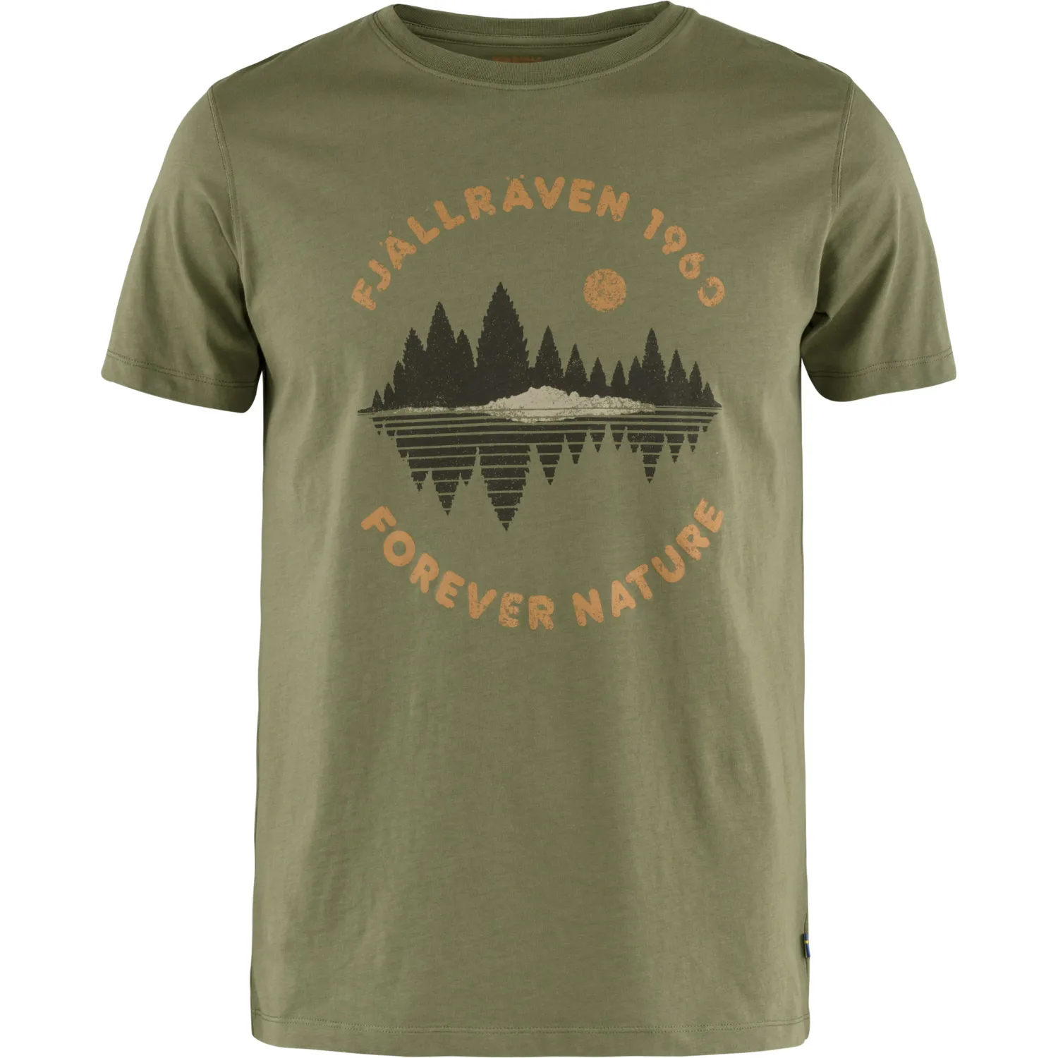 Fjällräven Men&#x27;s Forest Mirror T-shirt Green | Buy Fjällräven Men&#x27;s Forest Mirror T-shirt Green here | Outnorth