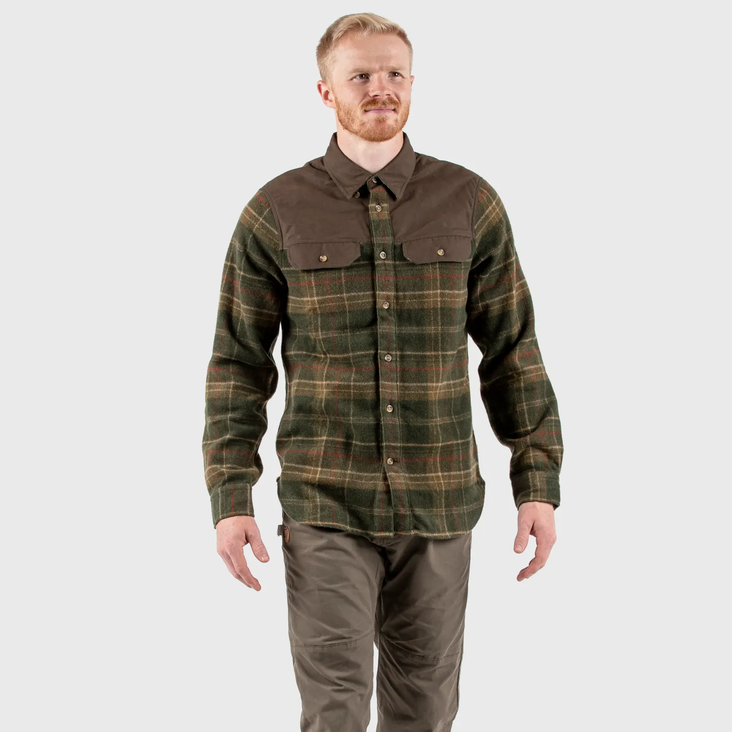 Fjällräven Men&#x27;s Granit Shirt Green | Buy Fjällräven Men&#x27;s Granit Shirt Green here | Outnorth