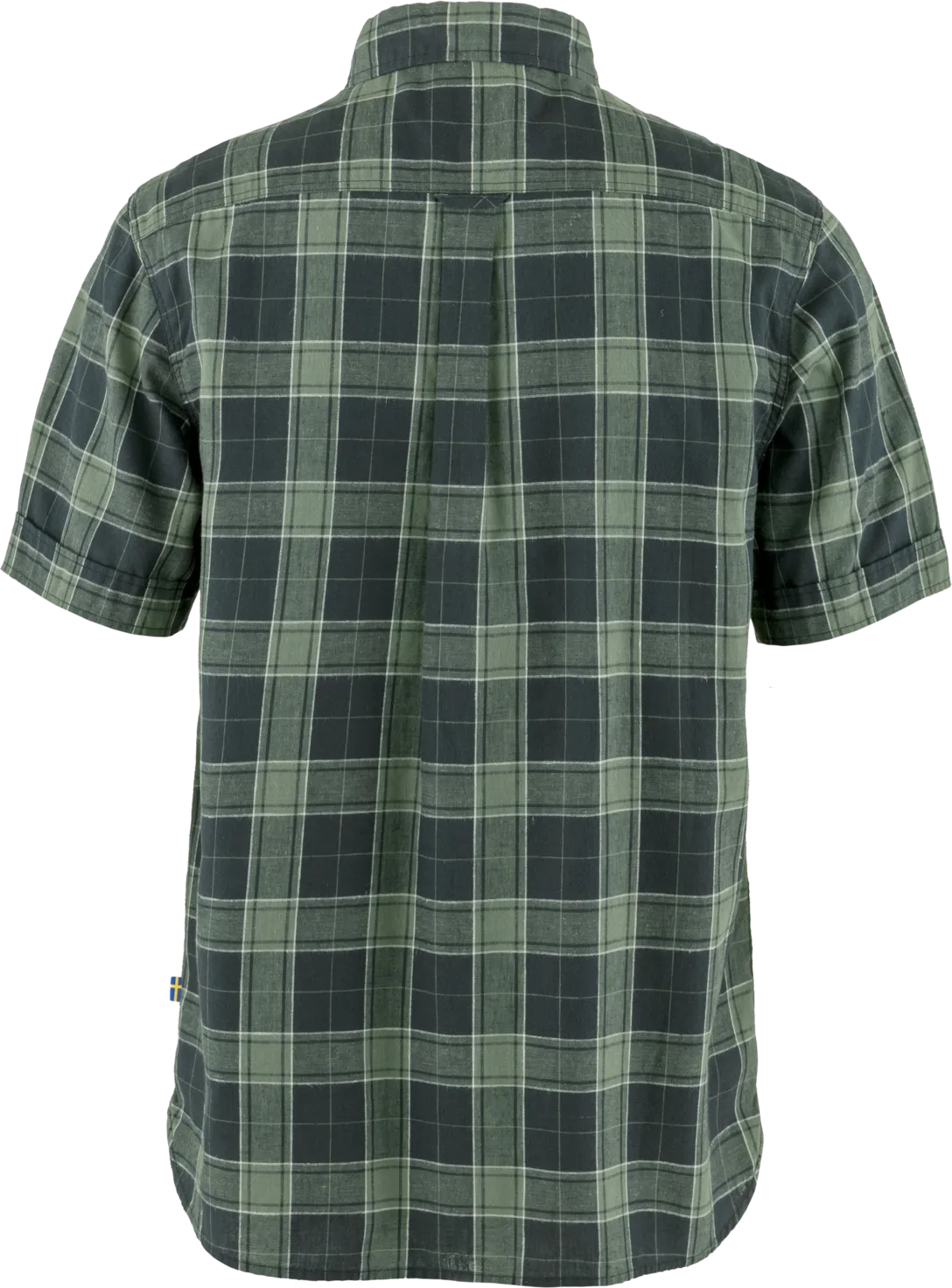 Fjällräven Men&#x27;s Övik Travel Shirt Short Sleeve Dark Navy/Patina Green | Buy Fjällräven Men&#x27;s Övik Travel Shirt Short Sleeve Dark Navy/Patina Green here | Outnorth
