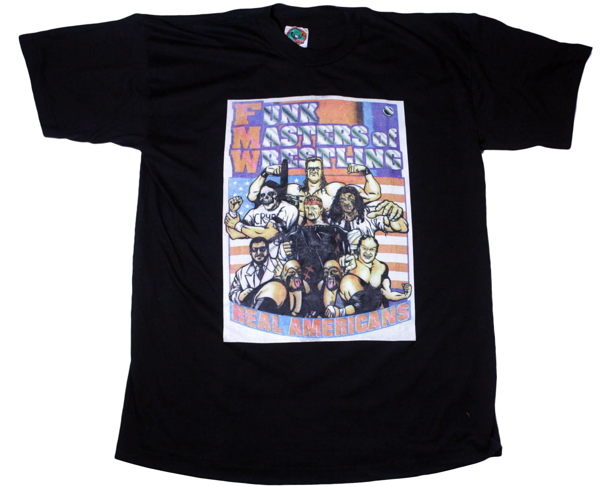 FMW FUNK MASTERS OF WRESTLING T-SHIRT XL