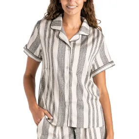 Hello Mello® Overnight Oasis Beauty Sleep Satin Pajama Top