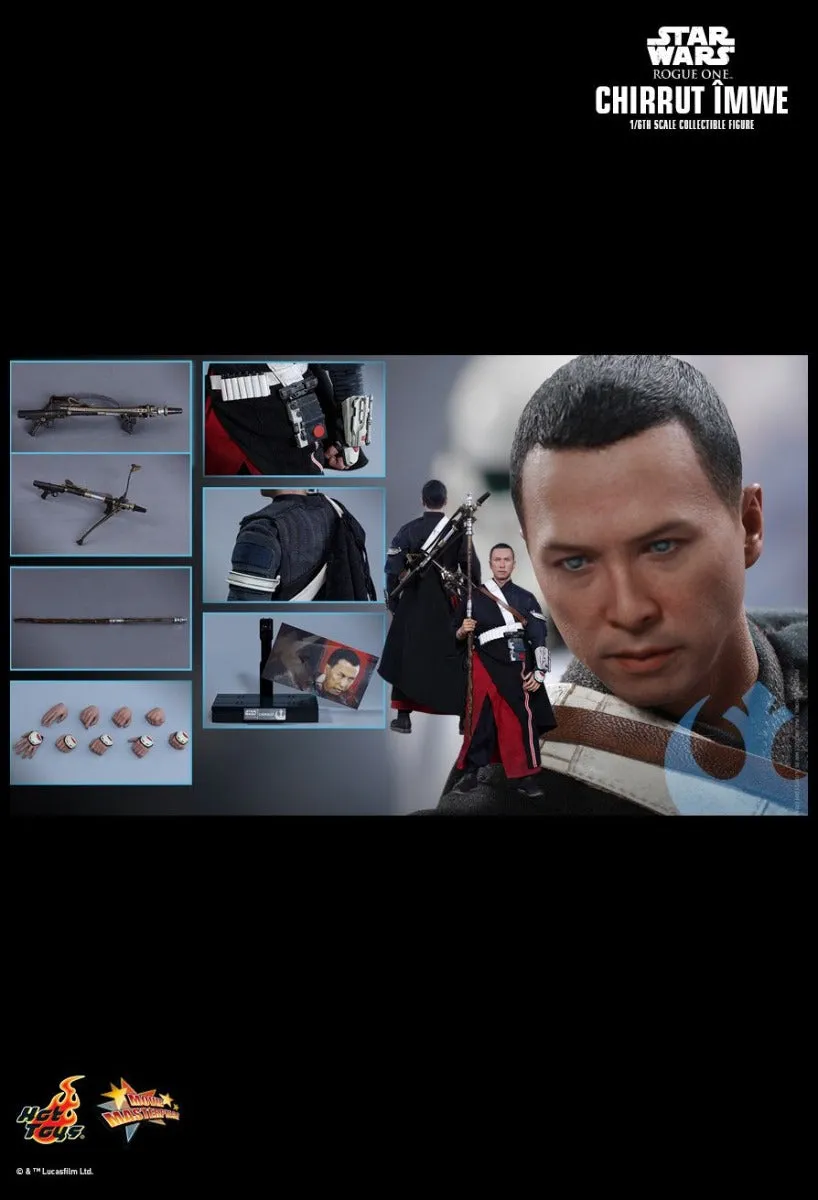 HOT TOYS STAR WARS ROGUE ONE CHIRRUT IMWE 1/6 SCALE - MMS402