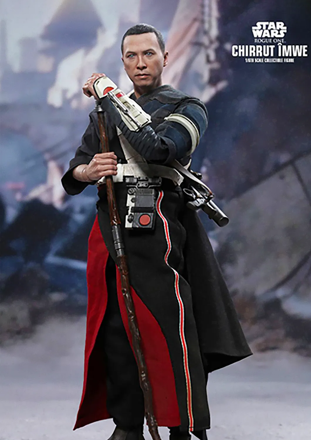 HOT TOYS STAR WARS ROGUE ONE CHIRRUT IMWE 1/6 SCALE - MMS402