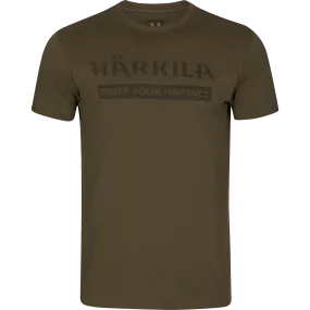 Härkila Men&#x27;s Härkila Logo SS T-Shirt Willow Green | Buy Härkila Men&#x27;s Härkila Logo SS T-Shirt Willow Green here | Outnorth