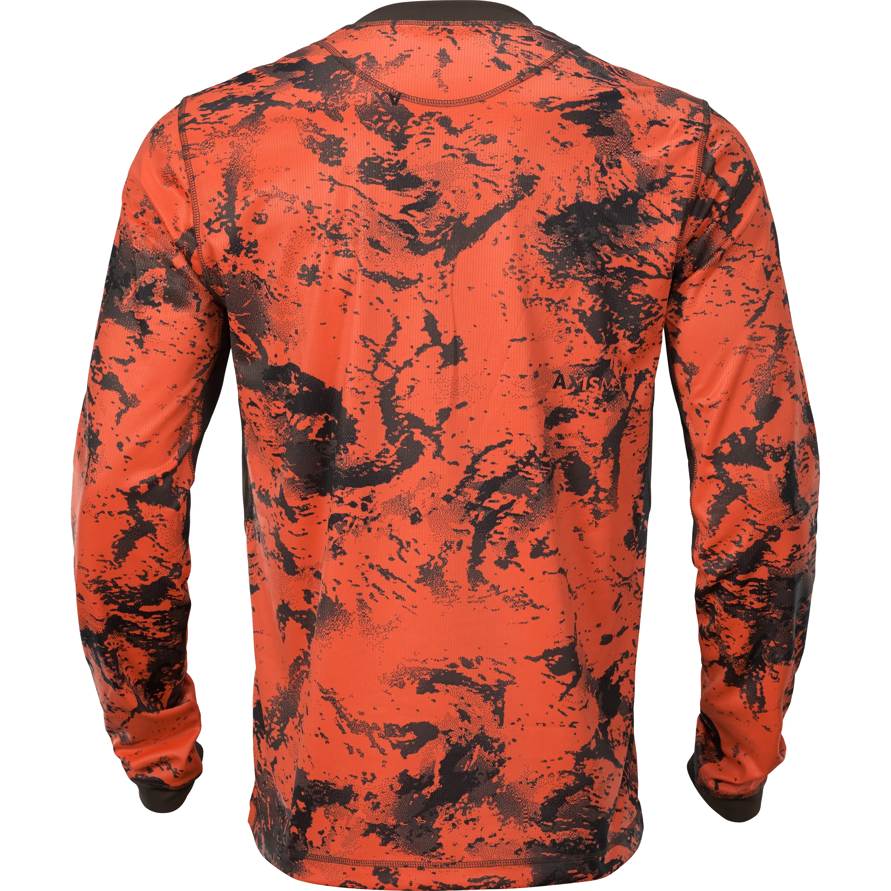 Härkila Men&#x27;s Wildboar Pro L/S T-shirt Axis Msp Orange Blaze/Shadow Brown | Buy Härkila Men&#x27;s Wildboar Pro L/S T-shirt Axis Msp Orange Blaze/Shadow Brown here | Outnorth