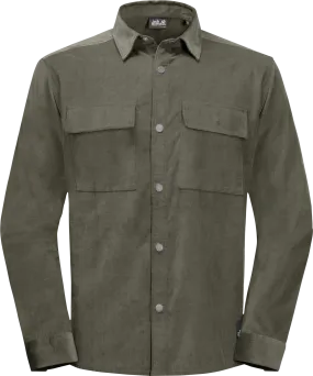 Jack Wolfskin Men&#x27;s Nature Shirt Dusty Olive | Buy Jack Wolfskin Men&#x27;s Nature Shirt Dusty Olive here | Outnorth
