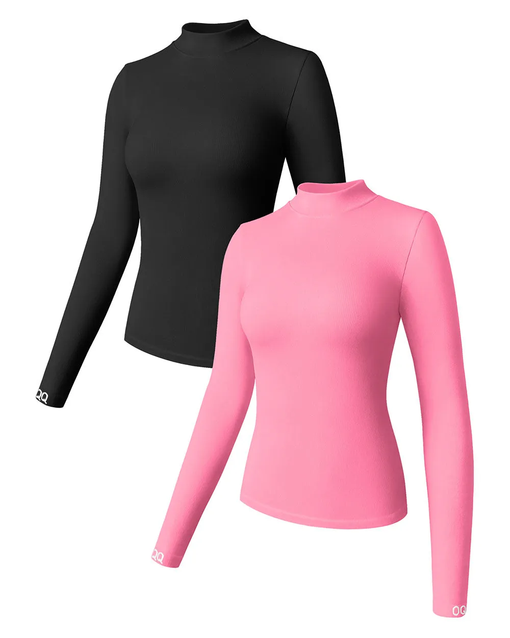 Long Sleeve High Neck Top