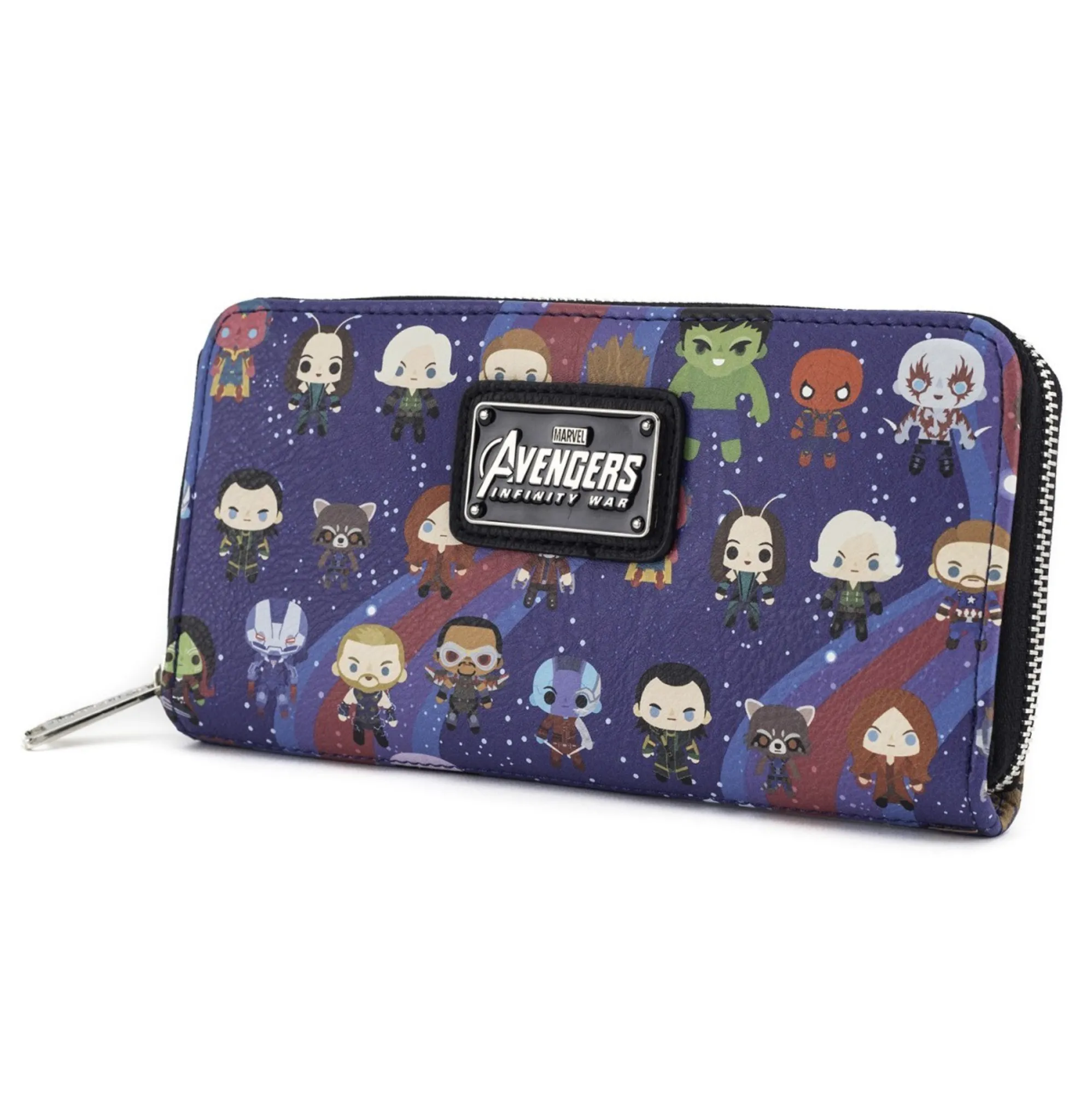 Loungefly x Marvel Avengers Infinity War: Kawaii Print - Zip-Around Wallet