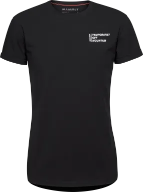 Mammut Men&#x27;s Mammut Off Mountain T-Shirt Black | Buy Mammut Men&#x27;s Mammut Off Mountain T-Shirt Black here | Outnorth