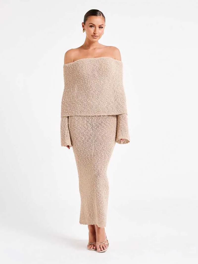 Marissa | Maxi dress - Beige