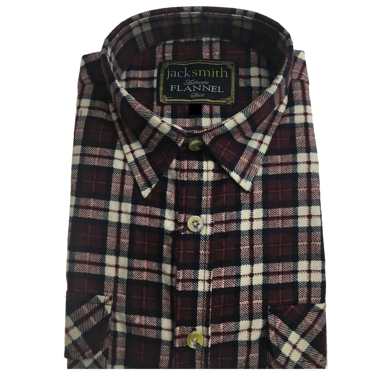 Mens FLANNELETTE SHIRT Check 100% COTTON Flannel Vintage Long Sleeve
