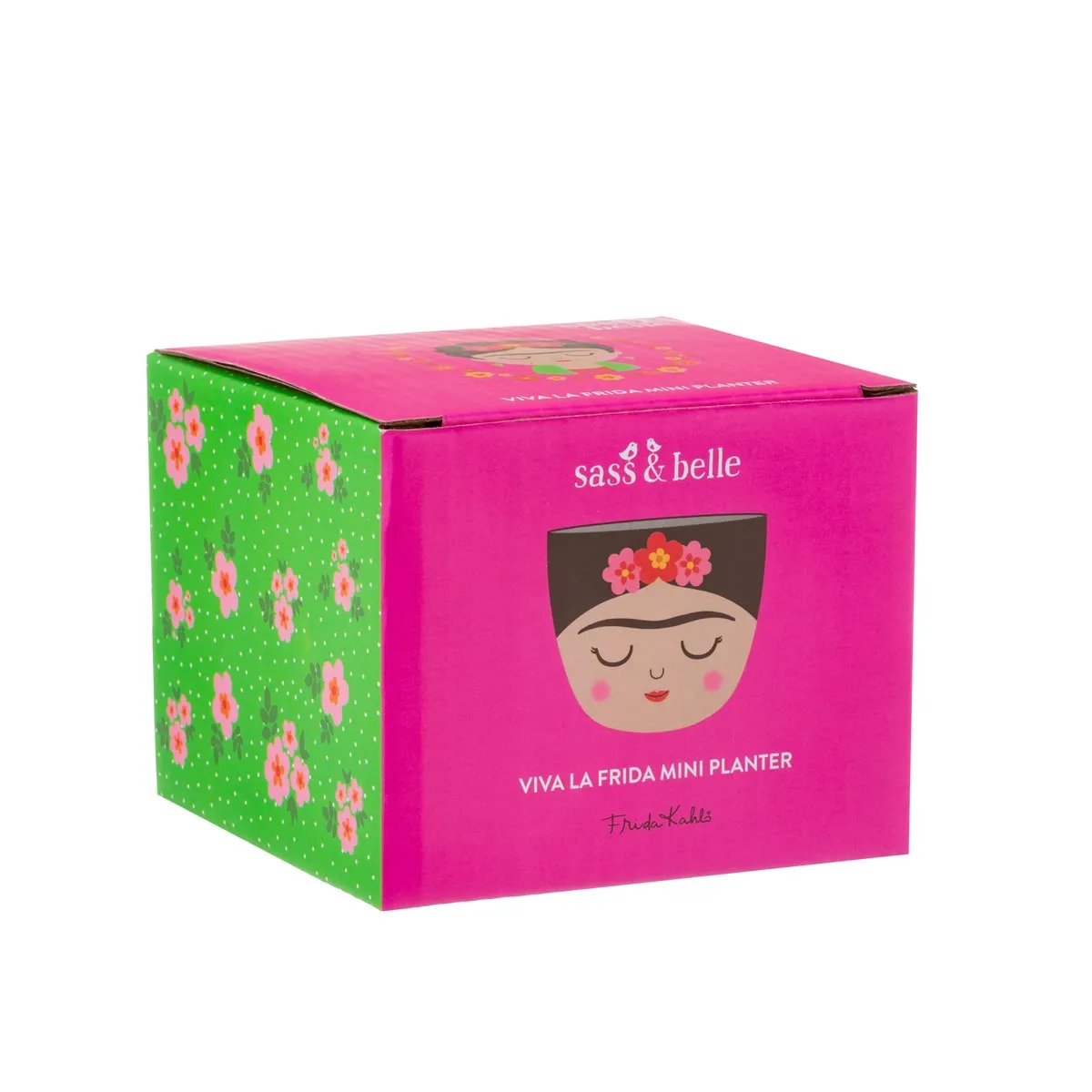 Mini Planter Plant Pot Frida Kahlo Hand Painted
