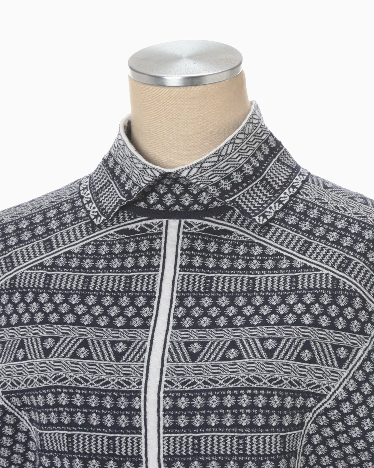 Mishima Karatsu Floral Knit Top