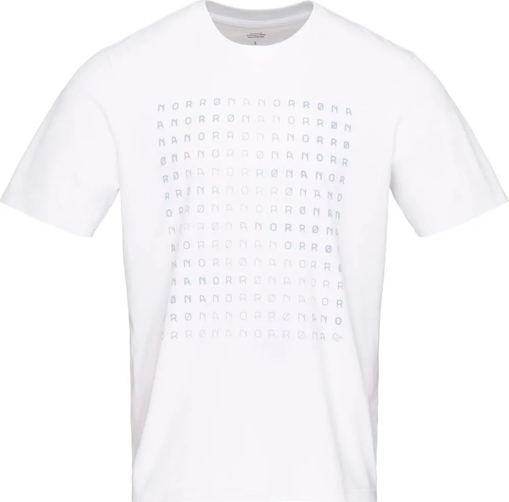 Norrøna Men&#x27;s /29 Cotton Matrix T-Shirt Pure White | Buy Norrøna Men&#x27;s /29 Cotton Matrix T-Shirt Pure White here | Outnorth