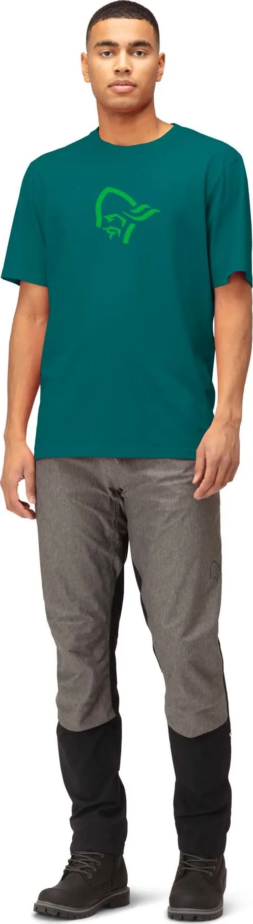 Norrøna Men&#x27;s /29 Cotton Viking T-Shirt Everglade | Buy Norrøna Men&#x27;s /29 Cotton Viking T-Shirt Everglade here | Outnorth