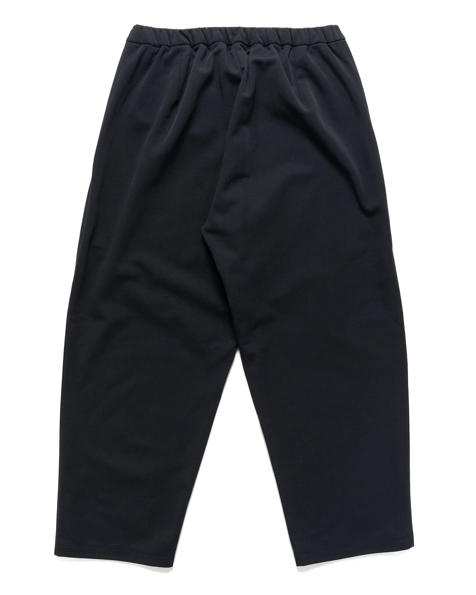 One Tuck Jersey Pants Darkest Navy