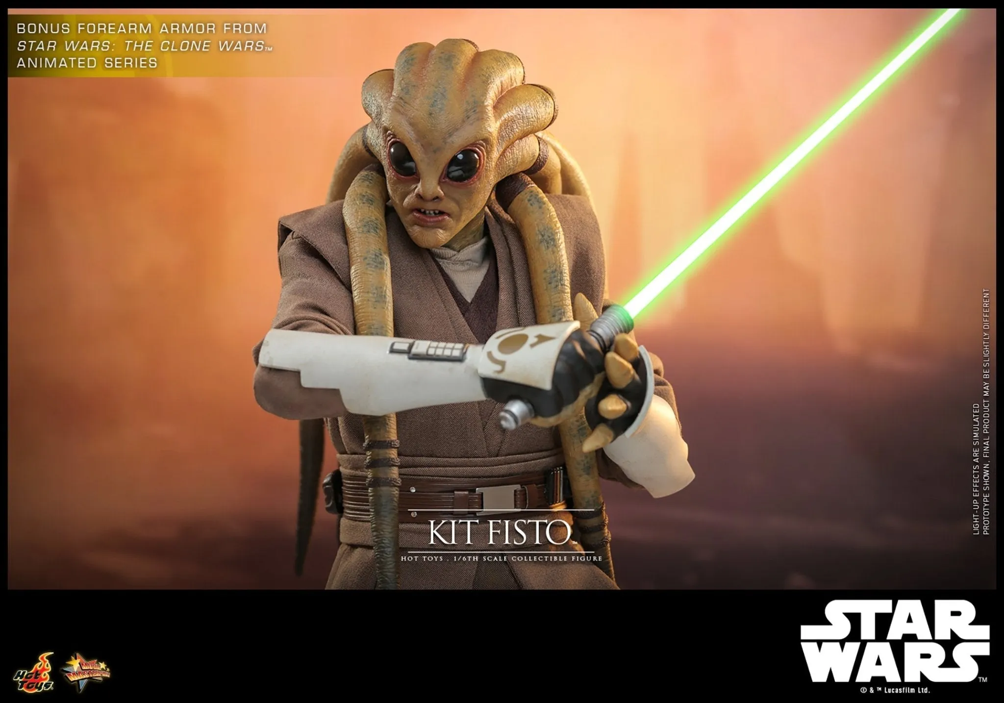 PRE-ORDER: Hot Toys Star Wars Kit Fisto Sixth Scale Figure